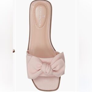 Bandolino Violeta Pink Slide Sandals | 11